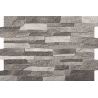 Carrelage effet parement intérieur Piedra anthracite 34x50cm