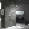 Colonne de Douche encastrée thermostatique River design chrome