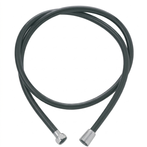 Flexible Pvc lisse noir 1,5m.