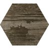 Carrelage sol hexagonalLublin mix 23x27 cm