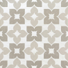 Carrelage sol effet carreaux de ciment Iris gris 20*20 cm