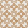 Carrelage sol effet carreaux de ciment Iris beige2020 cm