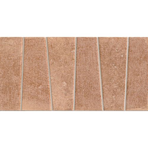 Carrelage effet parement Civita trapez naturel 15x30 cm