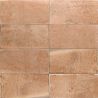 Carrelage sol extérieur traditionnel Civita terre 15x30 cm