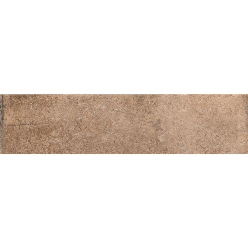 Carrelage effet parement Civita terre 7,5x30 cm