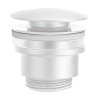 Bonde de vidage Quick-clac Blanc