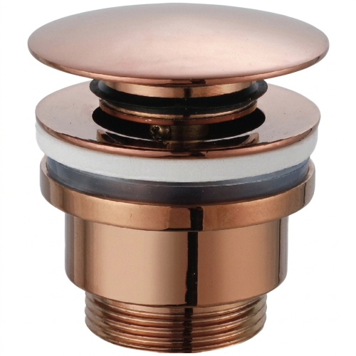 Bonde de vidage Quick-clac Or Rose Brillant