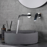 Mitigeur lavabo Encastré Flamande chrome
