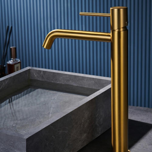 Mitigeur lavabo Milan haut Or