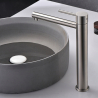 Mitigeur lavabo Menton haut Acier