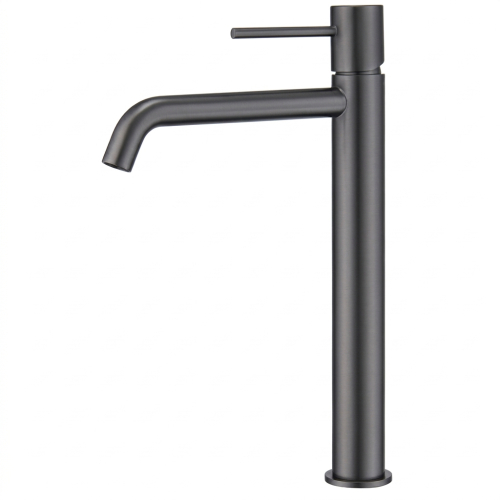 Mitigeur lavabo Milan haut Gris Anthracite