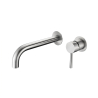 Mitigeur lavabo Encastré Menton Acier
