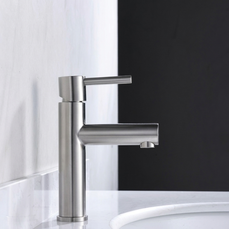 Mitigeur lavabo Menton Acier