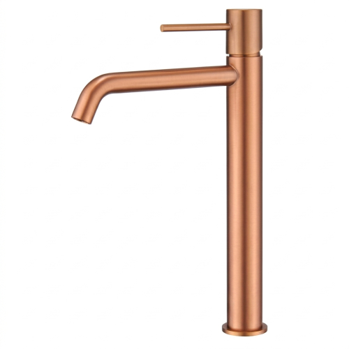 Mitigeur lavabo Milan haut Or Rose