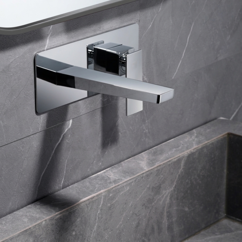 Mitigeur lavabo Encastré Riglione Chrome