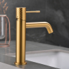 Mitigeur lavabo Zena Or Brossé