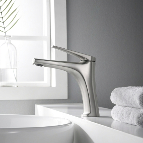 Mitigeur lavabo Lagia Acier