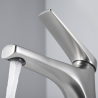 Mitigeur lavabo Lagia Acier