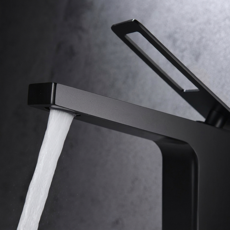 Mitigeur lavabo Swimmer noir