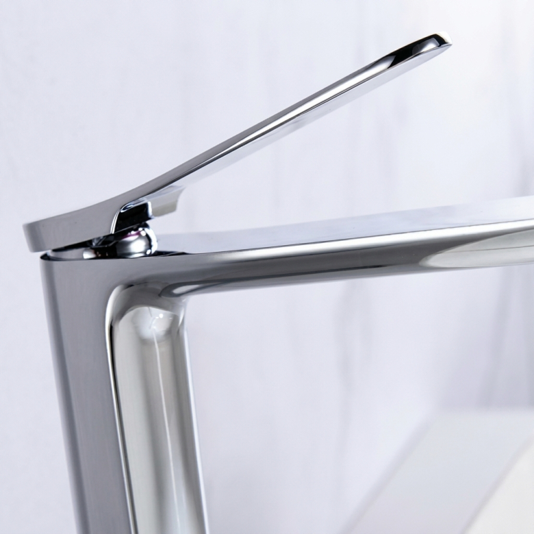 Mitigeur lavabo Duck haut chrome