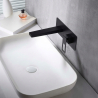 Mitigeur lavabo Encastré Silvione noir