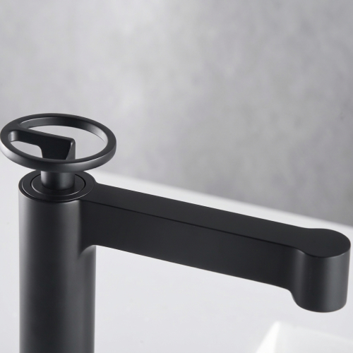 Mitigeur lavabo Circle noir