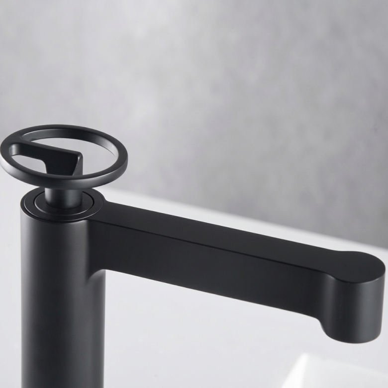 Mitigeur lavabo Circle noir