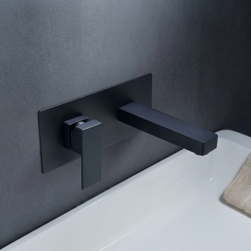 Mitigeur lavabo Encastré Luiza noir