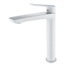 Mitigeur lavabo Shanghai haut blanc