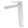 Mitigeur lavabo Shark haut blanc