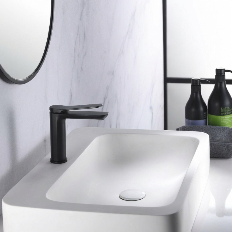 Mitigeur lavabo Duck noir