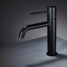 Mitigeur lavabo Milan Noir Mat