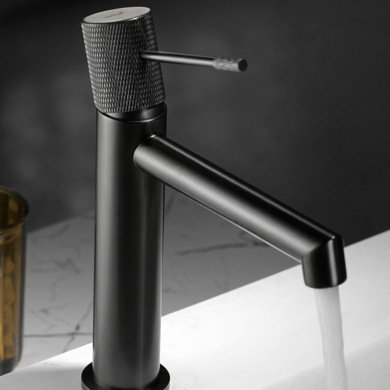 Mitigeur lavabo Tokyo Gris Anthracite