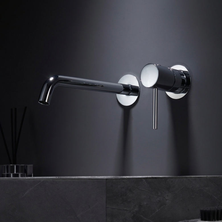 Mitigeur lavabo Encastré Milan chrome