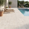 Dalle extérieur Pianosa 2.0 blanc grisé R11 60x90 cm