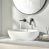 Mitigeur lavabo Encastré Cuba Noir Mat