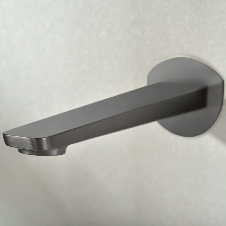 Mitigeur lavabo Encastré Cuba Gris Anthracite