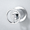 Mitigeur lavabo Encastré Circle Chrome