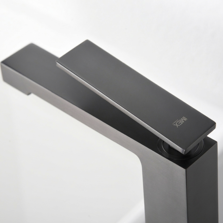 Mitigeur lavabo Riglione haut Gris Anthracite