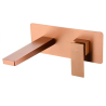 Mitigeur lavabo Encastré Riglione Or Rose Brossé