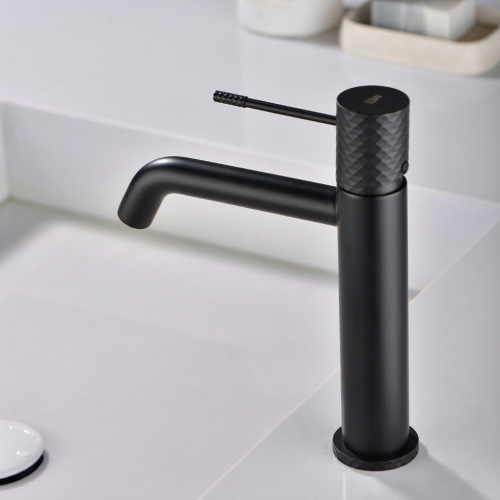 Mitigeur lavabo Zena Noir Mat