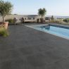 Dalle extérieur Cemento 2.0 Anthracite R11 60x60 cm
