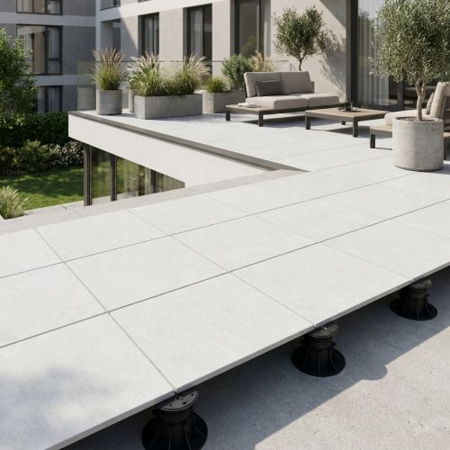 Dalle extérieur Concretum...