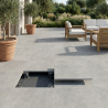 Dalle extérieur Sellwood 2.0 gris clair R11 60x60 cm