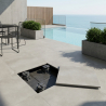 Dalle extérieur Black moon 2.0 lime R11 60x60 cm
