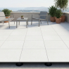  Dalle extérieur Rockfeller 2.0 White R11 60x60 cm - Réflex Boutique