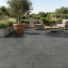 Dalle extérieur Rockfeller 2.0 Anthracite R11 60x120 cm