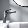 Mitigeur lavabo Lagia Gris Anthracite