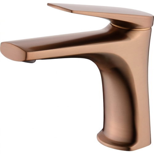 Mitigeur lavabo Lagia Or Rose Brossé