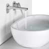Mitigeur lavabo Encastré Lagia Acier